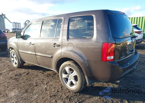 2013 Honda Pilot Ex из США, поврежденный, VIN 5FNYF4H48DB005258